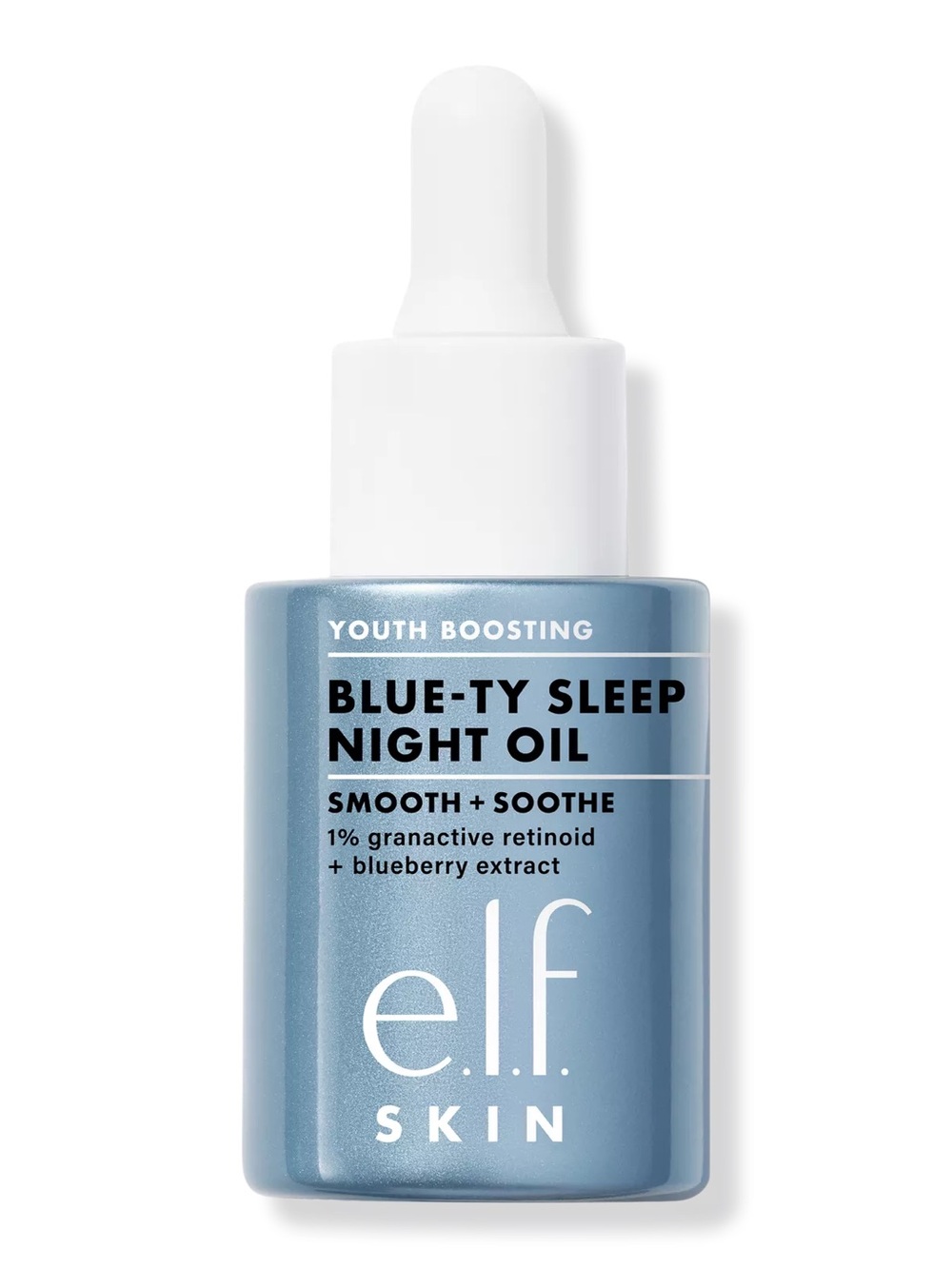 e.l.f. Youth Boosting Blue-ty Sleep Night Oil, NEW